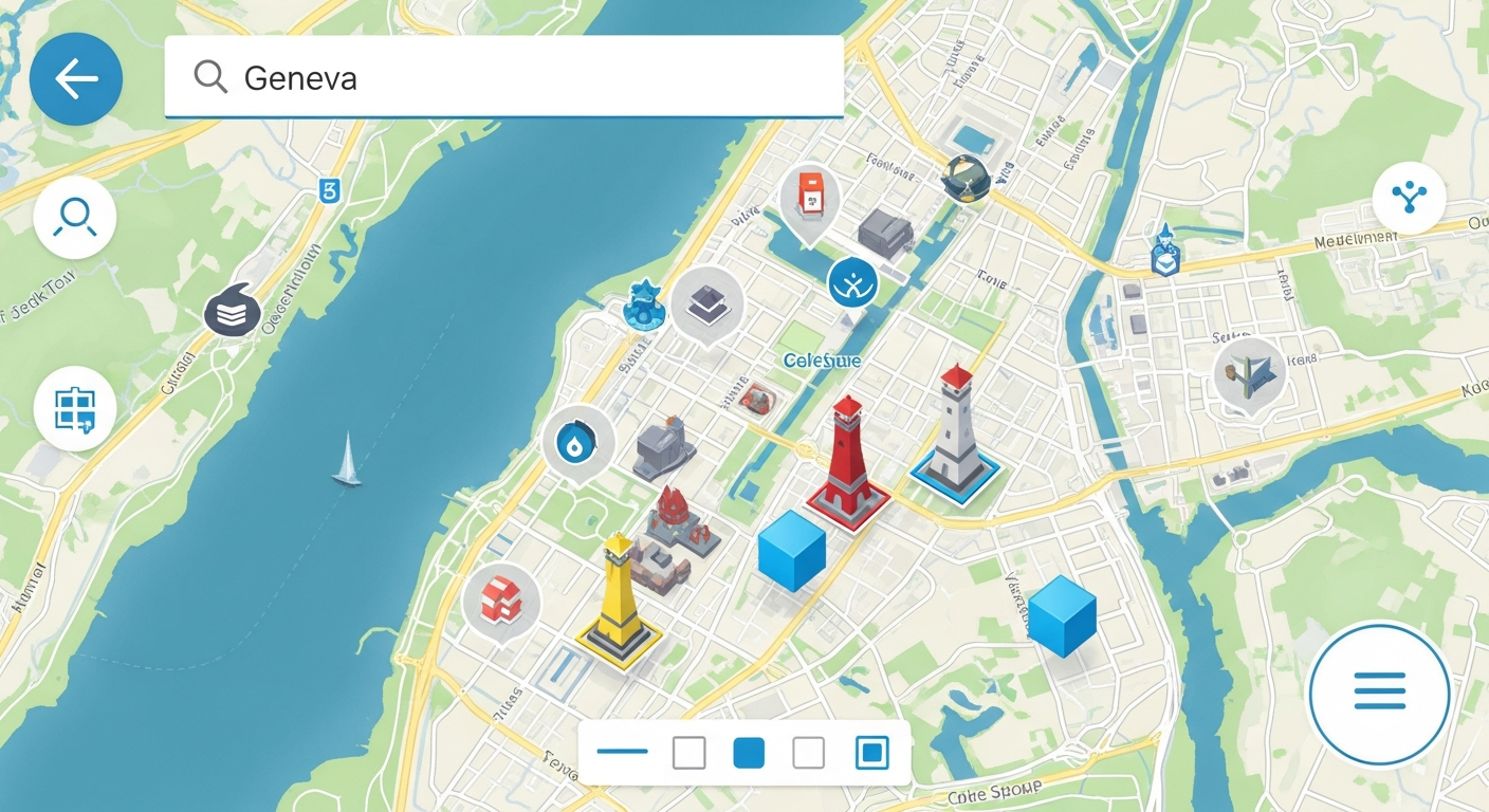 GVA PoGo: Real-Time Pokemon Spawns Map for Geneva