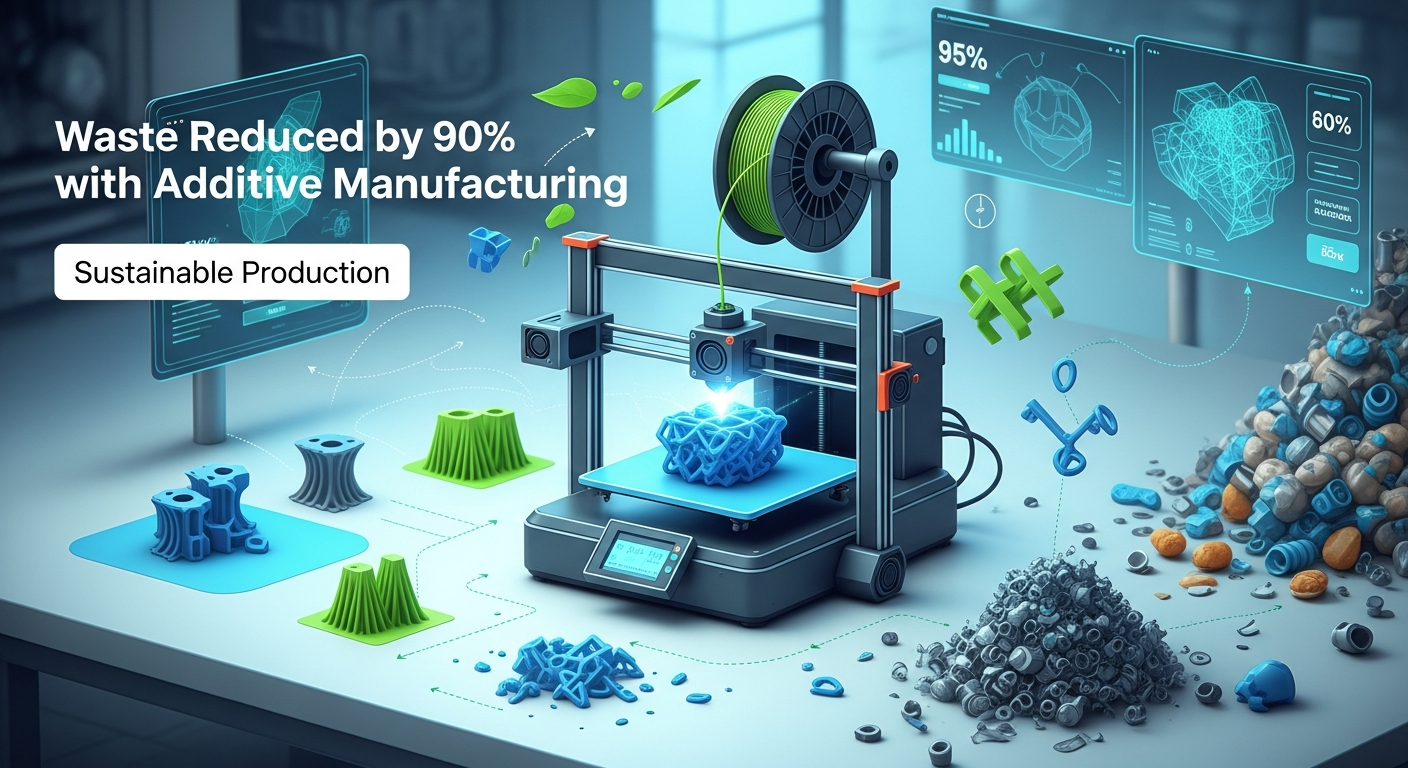 Reducing Waste and Excess Inventory through 3D Printing